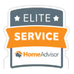 HomeAdvisor Elite Service provider badge